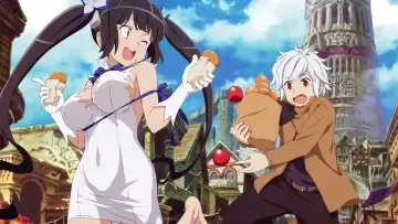 Zasłona к сериалу "ダンジョンに出会いを求めるのは間違っているだろうか" #1464401