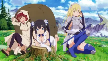 Zasłona к сериалу "ダンジョンに出会いを求めるのは間違っているだろうか" #1464411