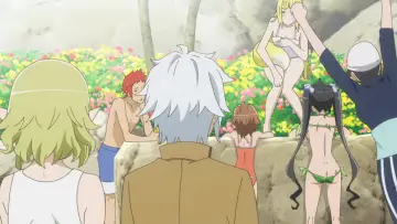 Zasłona к сериалу "ダンジョンに出会いを求めるのは間違っているだろうか" #1464414