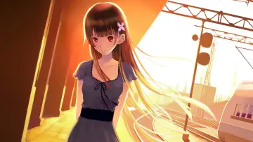 Zasłona к сериалу "Sankarea" #1450002