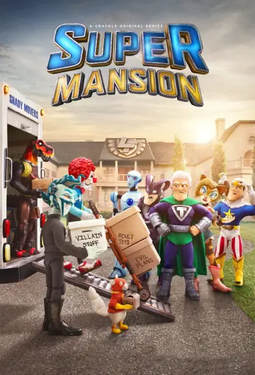Plakat do serialu "SuperMansion" #1599609