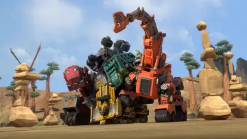 Zasłona к сериалу "Dinotrux" #1442771