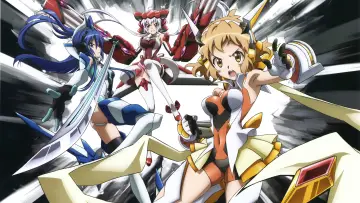 Zasłona к сериалу "Senki Zesshou Symphogear" #1386243