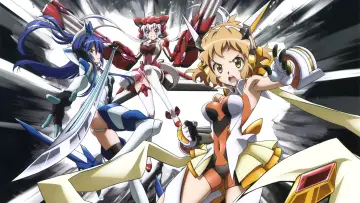 Zasłona к сериалу "Senki Zesshou Symphogear" #1386247