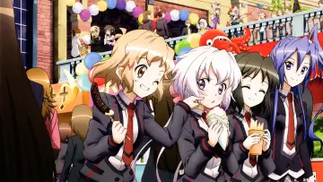 Zasłona к сериалу "Senki Zesshou Symphogear" #1386251