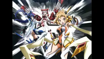 Zasłona к сериалу "Senki Zesshou Symphogear" #1386253