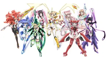 Zasłona к сериалу "Senki Zesshou Symphogear" #1386255