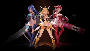 Zasłona к сериалу "Senki Zesshou Symphogear" #1386256