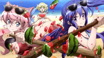 Zasłona к сериалу "Senki Zesshou Symphogear" #1386277
