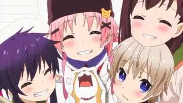 Zasłona do serialu "Gakkougurashi!" #1819769