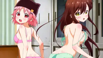 Zasłona do serialu "Gakkougurashi!" #1819774