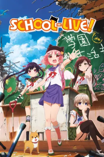 Gakkougurashi! plakat
