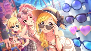 Zasłona к сериалу "The iDOLM@STER Cinderella Girls" #1412529