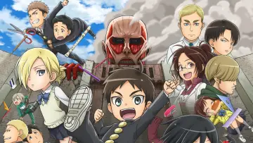 Zasłona к сериалу "Shingeki! Kyojin Chuugakkou" #1459809