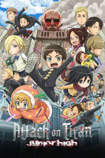 Shingeki! Kyojin Chuugakkou plakat