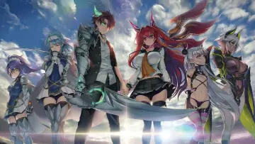 Zasłona к сериалу "Shinmai Maou no Testament" #1382776