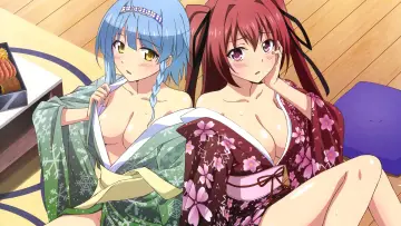 Zasłona к сериалу "Shinmai Maou no Testament" #1382784
