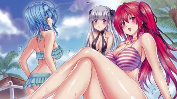 Zasłona к сериалу "Shinmai Maou no Testament" #1382786