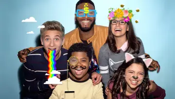 Zasłona к сериалу "Game Shakers: Jak wydać grę" #1425653