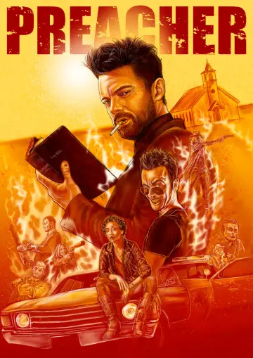 Plakat к сериалу "Preacher" #1343530