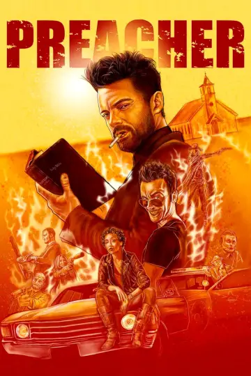 Plakat к сериалу "Preacher" #1343562