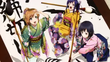 Zasłona к сериалу "Shirobako" #1359770