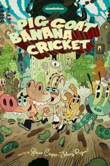 Świń Koza Banan Robal plakat