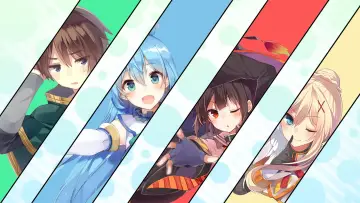 Zasłona к сериалу "Kono Subarashii Sekai ni Shukufuku wo!" #1321211