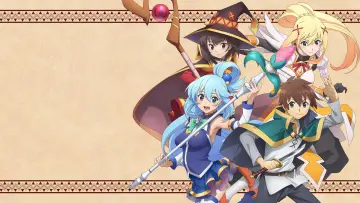 Zasłona к сериалу "Kono Subarashii Sekai ni Shukufuku wo!" #1321213