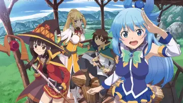 Zasłona к сериалу "Kono Subarashii Sekai ni Shukufuku wo!" #1321218