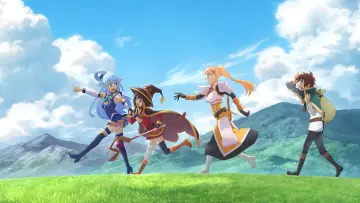 Zasłona к сериалу "Kono Subarashii Sekai ni Shukufuku wo!" #1321220
