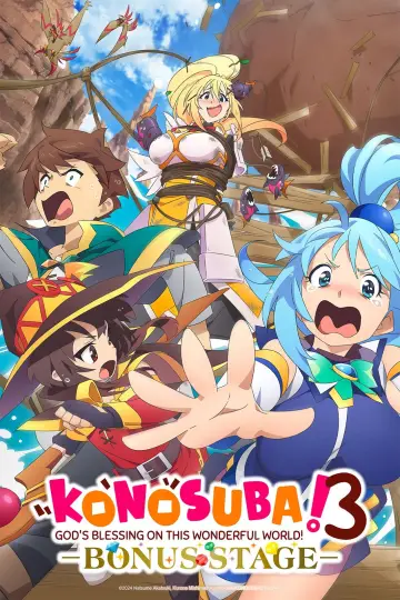 Plakat do serialu "Konosuba - God