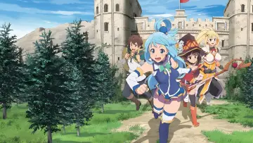 Zasłona do serialu "Konosuba - God