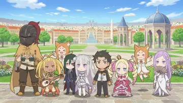 Zasłona к сериалу "Re: Zero – Życie w innym świecie od zera" #1218097