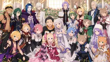 Zasłona к сериалу "Re: Zero – Życie w innym świecie od zera" #1218098