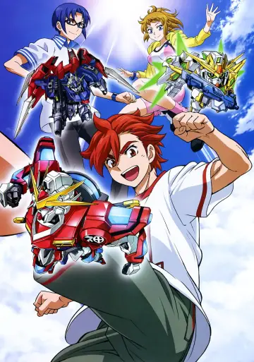 Plakat к сериалу "Gundam Build Fighters" #1445047