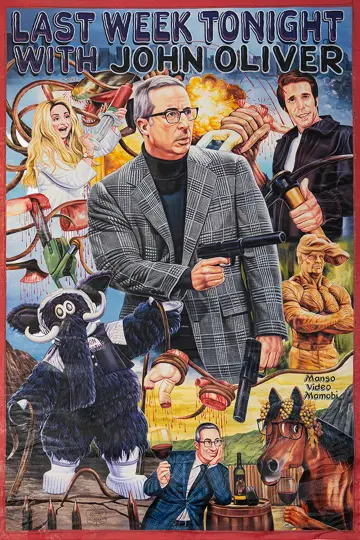 Plakat к сериалу "Przegląd tygodnia: Wieczór z Johnem Oliverem" #1219439