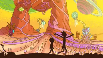 Zasłona к сериалу "Rick i Morty" #1233698