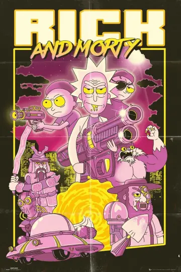 Plakat к сериалу "Rick i Morty" #1233790