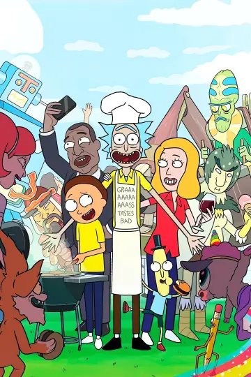 Plakat к сериалу "Rick i Morty" #1233819