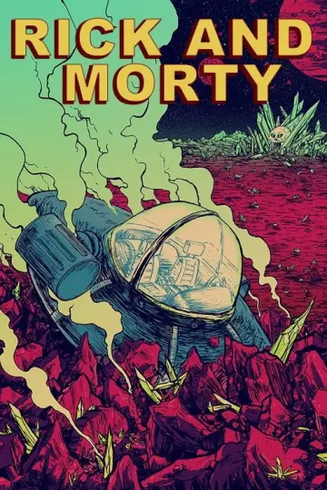 Plakat к сериалу "Rick i Morty" #1233835