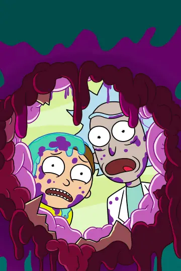 Plakat к сериалу "Rick i Morty" #1233842