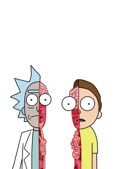 Plakat к сериалу "Rick i Morty" #1233843