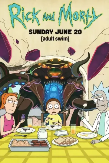 Plakat к сериалу "Rick i Morty" #1233848