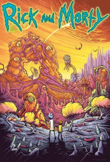 Plakat к сериалу "Rick i Morty" #1233864