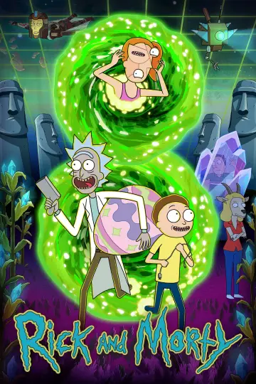 Plakat к сериалу "Rick i Morty" #1233866