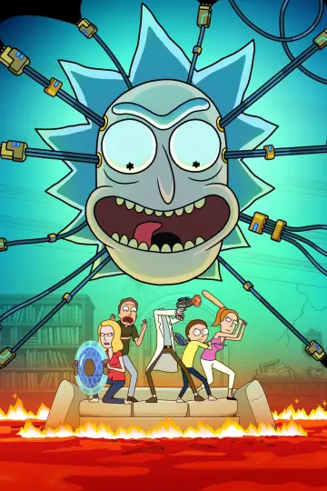 Plakat к сериалу "Rick i Morty" #1233878