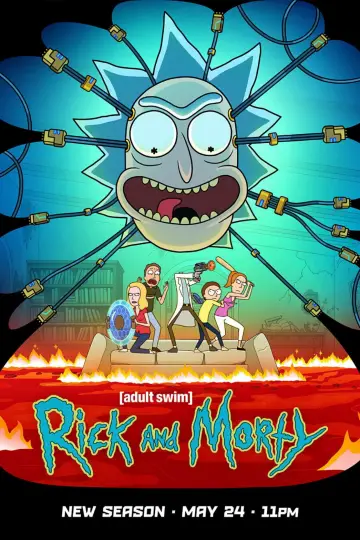 Plakat к сериалу "Rick i Morty" #1233881