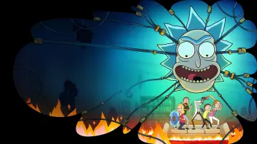 Zasłona do serialu "Rick i Morty" #1655879