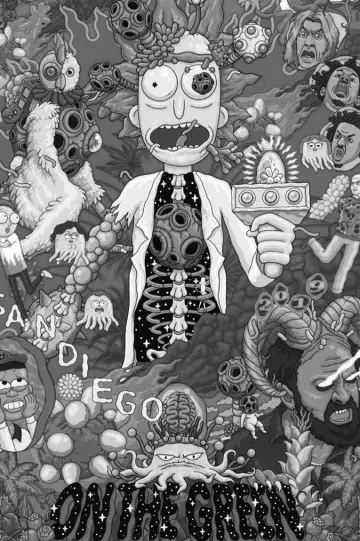 Plakat do serialu "Rick i Morty" #1655881